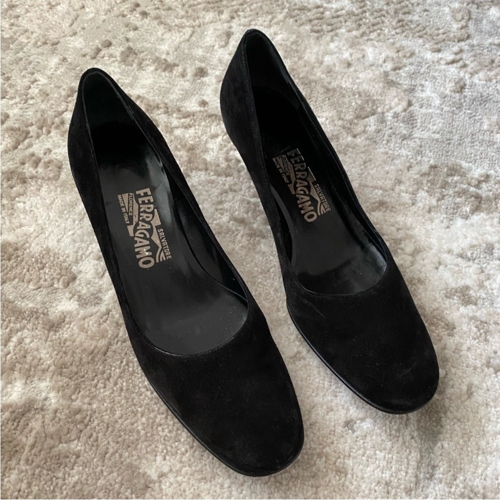 Salvatore Ferragamo Black Heels